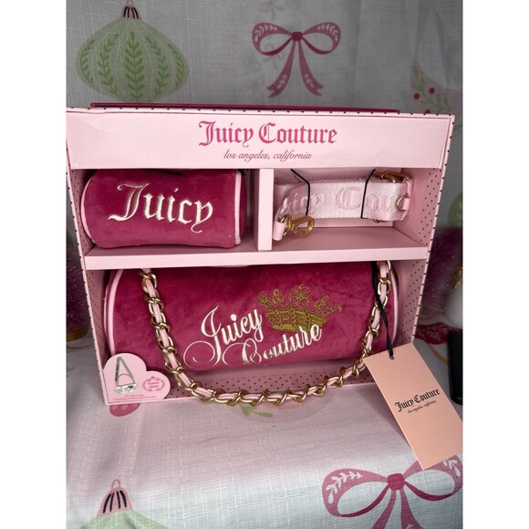 Juicy Couture Heritage Barrel Bag Set - Picture 1 of 6